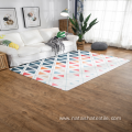 ins simple living room carpet coffee table blanket